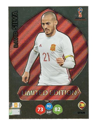 Adrenalyn XL FIFA World Cup 2018 Rusia – David Silva Premium Tarjeta de Comercio de edición Limitada – España
