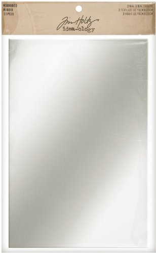 Advantus Idea-Ology adesivo Backed specchiato fogli 6"X 9" 2/Pkg-