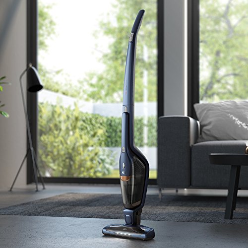 AEG CX7-2-45IM Aspiradora Escoba Vertical Sin Cable y de Mano, Au, 18 W, 0.5 litros, 79 Decibelios, 2 Velocidades, Azul