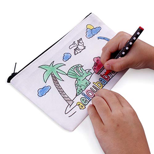 aeioubaby.com 25 Estuches para Colorear + 1 Bolsa Reutilizable | 25 Bolsas Individuales con 5 Ceras de Colores y Globo | Regalo niños Fiestas y cumpleaños