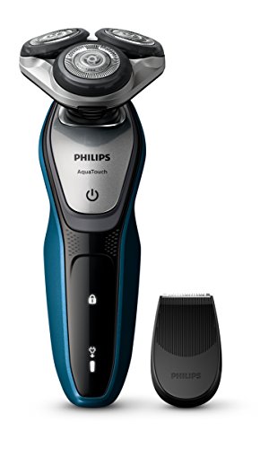 Afeitadora Philips AquaTouch para afeitar en húmedo y en seco, recortador de precisión, S5420/06