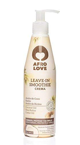 Afro Love Leave-In Smoothie Crema Hidratante Sin Sulfatos Ni Siliconas Para Pelo Rizado 450ml