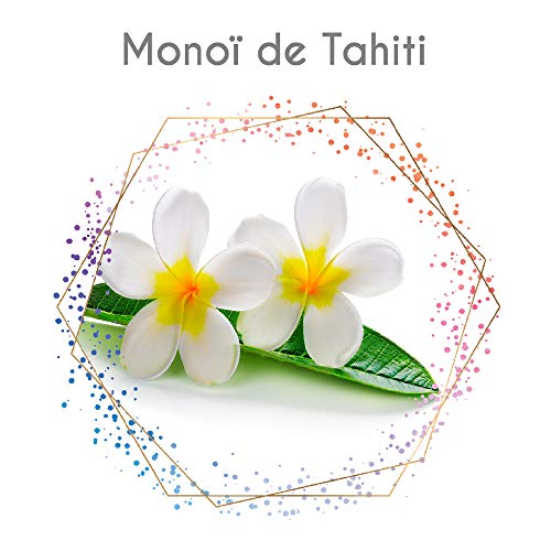 AG Artgosse - Vela con diseño de monoï de Tahití, cristal de Swarovski elementos para mujer, ambiente para el día de la madre, cumpleaños y caja de regalo (Envuelo de corazones, pulsera con 5 perlas)