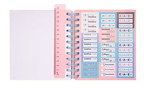 Agenda escolar 2019/2020 día página M Amelie