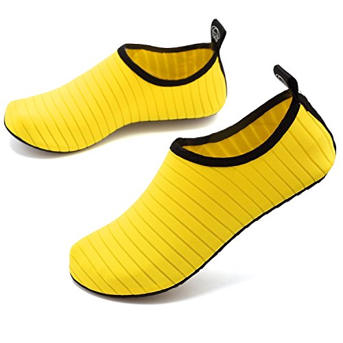 AGOLOD Unisex Zapatos de Color Water Shoes Piscina Playa de Agua Hombre de natación Calzado de Secado Rápido Respirable Soles