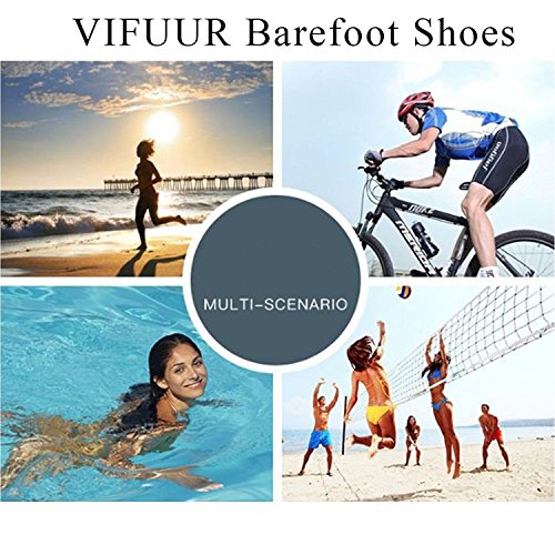 AGOLOD Unisex Zapatos de Color Water Shoes Piscina Playa de Agua Hombre de natación Calzado de Secado Rápido Respirable Soles