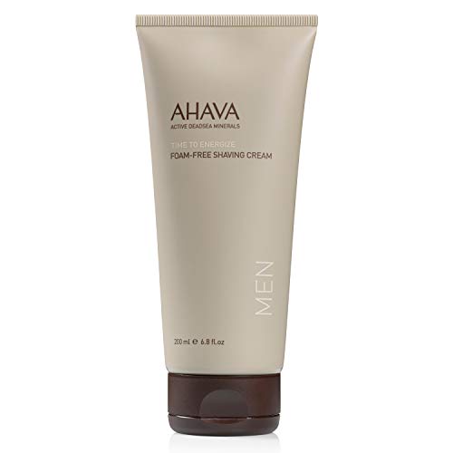AHAVA Time To Energize Crema De Afeitar Sin Espuma, 200 ml