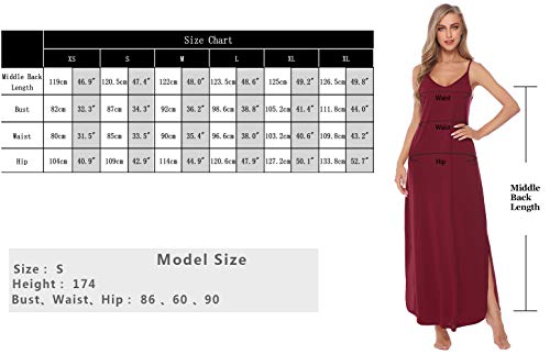 Aibrou Vestidos Mujer Algodón Verano,Vestidos de Playa sin Mangas Falda Largo Sexy Elegante y Comodo Dress para Playa Casual Caminar Diario Compras