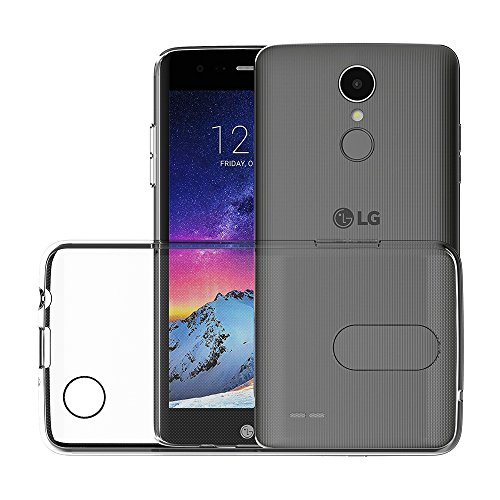 AICEK Funda LG K8 2017, Transparente Silicona Fundas para LG K8 2017 Carcasa (5,0 Pulgadas) Silicona Funda Case