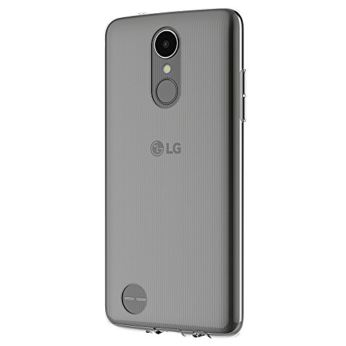 AICEK Funda LG K8 2017, Transparente Silicona Fundas para LG K8 2017 Carcasa (5,0 Pulgadas) Silicona Funda Case