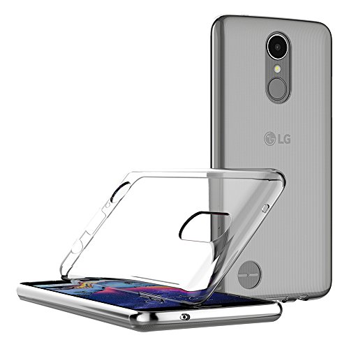 AICEK Funda LG K8 2017, Transparente Silicona Fundas para LG K8 2017 Carcasa (5,0 Pulgadas) Silicona Funda Case