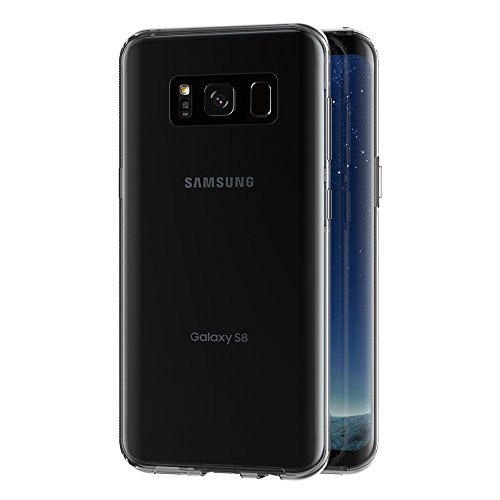AICEK Funda Samsung Galaxy S8, Transparente Silicona 360°Full Body Fundas para Samsung S8 Carcasa Silicona Funda Case (5.8")