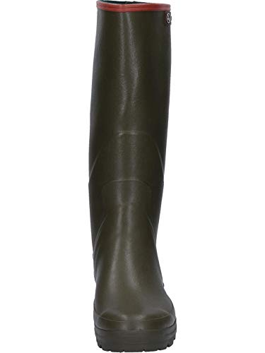 Aigle Chambord Pro 2, Botas de Goma de Trabajo para Hombre, Verde (Kaki 001), 45 EU