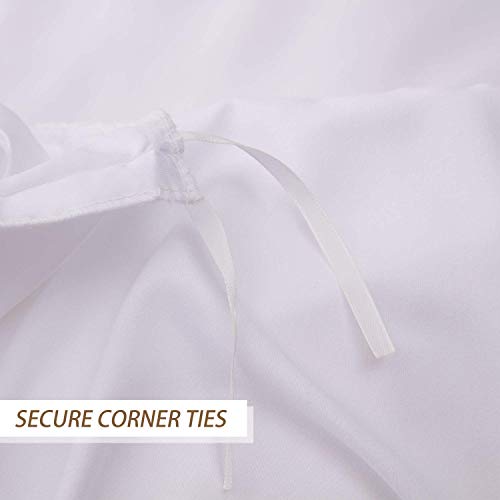 AIMILUX Juego de Funda de edredón y sábanas，Parque de Atracciones Noria，1（140 x 200cm）+2（50x80cm）