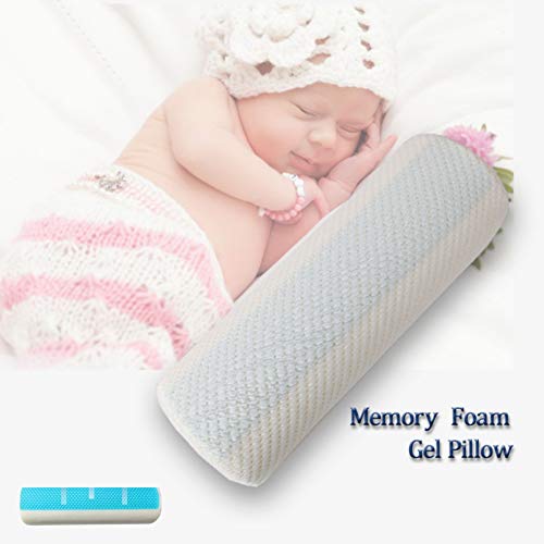 AIMO ESPAÑA FP-001 cojín Almohada/Gel para piernas y Rodilla, Libera presiones de Caderas, Espalda, pies, con Capa de Gel, Que da frescuara