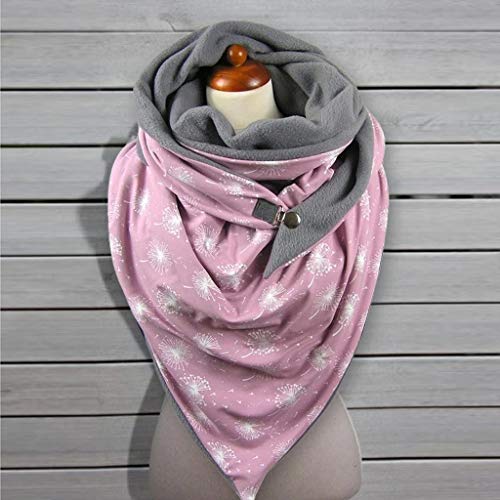 AIni Bufanda de Invierno para Mujer Bufanda de Malasia de AlgodóN Calentador de Cuello Unisex Polar Fleece Neck Scarf Multi Use Bufanda de Cuello,Turbante Caliente Gorro para Ciclismo Esquí 165CM