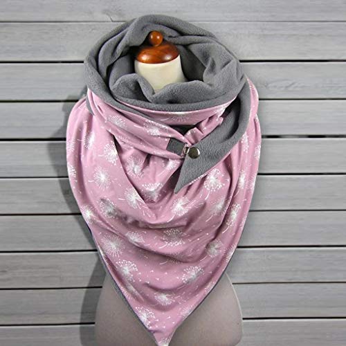 AIni Bufanda de Invierno para Mujer Bufanda de Malasia de AlgodóN Calentador de Cuello Unisex Polar Fleece Neck Scarf Multi Use Bufanda de Cuello,Turbante Caliente Gorro para Ciclismo Esquí 165CM