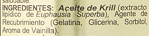 AIRBIOTIC AB - KrillBiotic AB Ecoharvesting, Ácidos grasos esenciales, omegas para el corazón, cerebro y colesterol, 30 cápsulas
