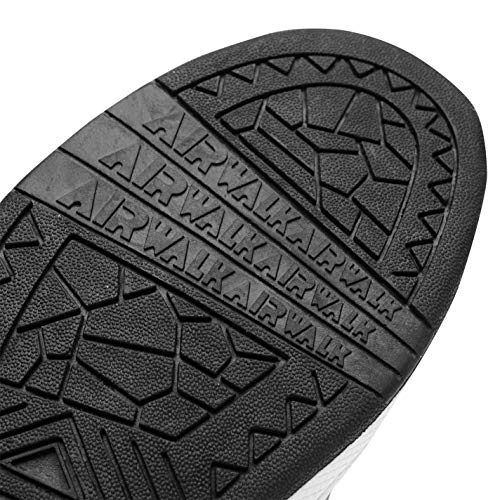 Airwalk Kids Brock Junior Skate Shoes Niños Cordones Deporte Casual Entrenadores Carbón