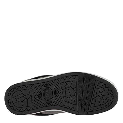 Airwalk Kids Brock Junior Skate Shoes Niños Cordones Deporte Casual Entrenadores Carbón