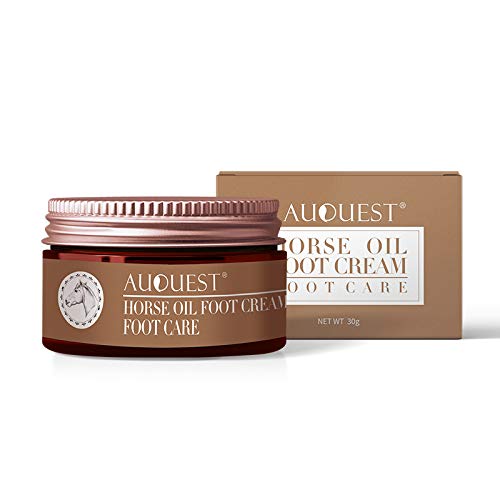 AJUMKER Aceite de caballo Crema para pies Cuidado de los pies Crema Hidratante Comezón de ampollas Reparación Anti-agrietamiento Suavizante antifúngico Peeling Cuidado de los pies