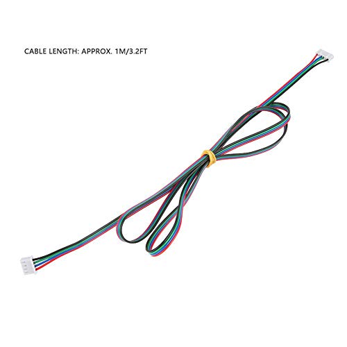 Akozon paso a paso conectores de cable 5pcs PH2.0-XH2.54 hembra-hembra conector de cable para Nema16 Nema17 Motor