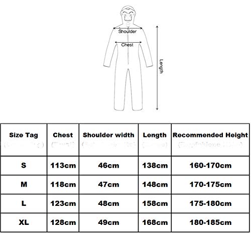 ALBRIGHT Unisexo Disfraz de Cosplay para Adulto + Máscara de Dali para La Casa De Papel,Mono Rojo Careta Disfraces de Ladrón Salvador Dalí para Carnaval Navidad Halloween M:170-175cm