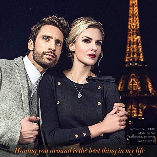 Alex Perry Regalo Collar Mujer Plata 925 Colgante Joyería para Elle Su Madre Amante Cumpleaños Aniversario