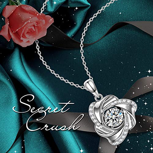 Alex Perry Regalo Collar Mujer Plata 925 Colgante Joyería para Elle Su Madre Amante Cumpleaños Aniversario