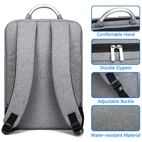 Alfheim Mochila para portátil para Hombre para Mujer de 13-14 Pulgadas,Impermeable&De múltiples Fines&Ligero&Portatil Simple y Elegante para Viajes de Negocios de Viajes Escolares