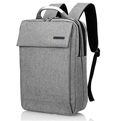 Alfheim Mochila para portátil para Hombre para Mujer de 13-14 Pulgadas,Impermeable&De múltiples Fines&Ligero&Portatil Simple y Elegante para Viajes de Negocios de Viajes Escolares