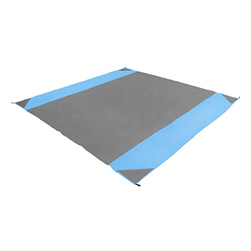 Alfombra de picnic, manta de picnic impermeable grande y facil de llevar 210 x 200cm.Medida ideal distanciamiento social. Alfombra de playa de bolsillo para actividades de exterior y aire libre.