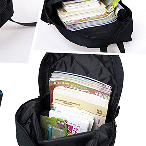 ALIKEEY 3D Print Animal Gato Perro Backpack Student School College Bolsas De Hombro B