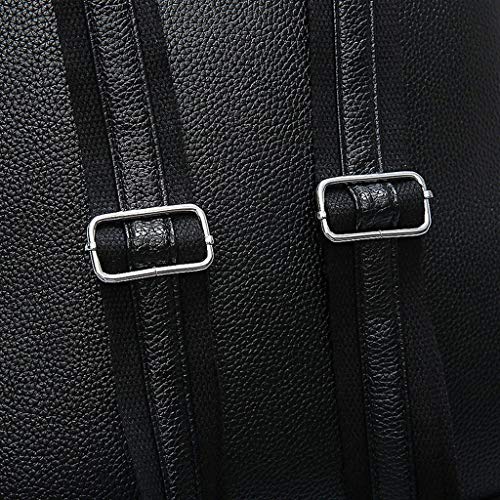 Alikeey Hombres Mochila Bolsa Simple Moda De Computadora Grande Capacidad Estudiante Viaje Simple Escolar Ordenador Gran Capacidad (marrón)