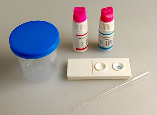 ALLTEST Kit de prueba de fertilidad masculina Paquete casero ~ Una prueba completa de fertilidad en el hogar