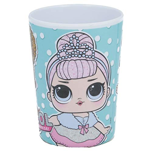 ALMACENESADAN 2090; Set melamina LOL Surprise, 3 Piezas; Compuesto por Vaso, Cuenco y Plato; NO BPA