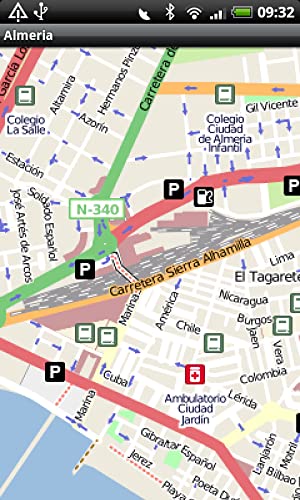 Almeria Street Map