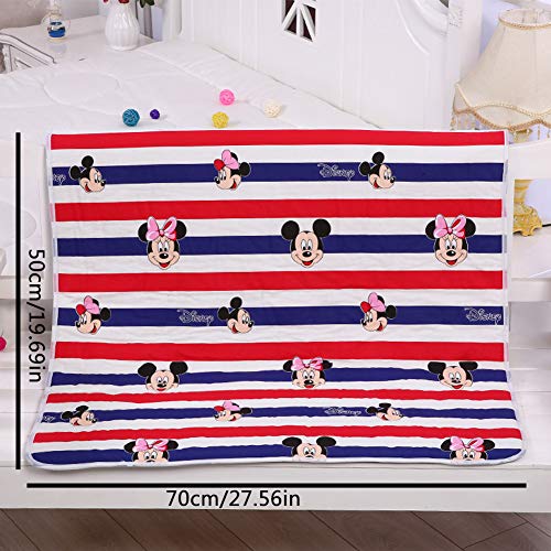 Almohadilla De Cuna Impermeable - WENTS 2PCSCambiador Portátil de Pañales Colchón Bebé Lavables Cama para Bebés Colchón Pañales Cambiador Pad Almohadilla Impermeable para Niños Y Mascotas