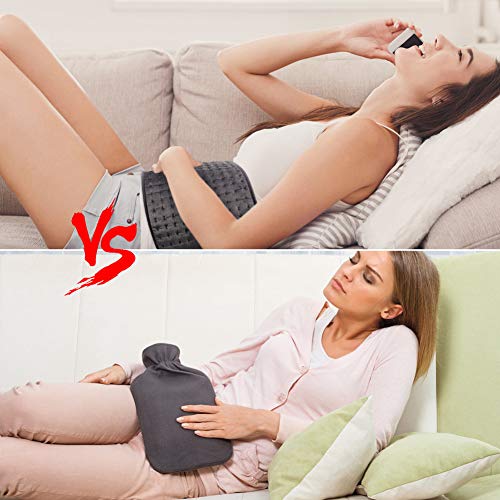 Almohadilla Térmica, Nivlan Manta Eléctrica 60x30cm Con 6 Calentamiento Niveles, 90Min Auto-Apagado, Esterilla Electrica Térmica Para Lumbar, Espalda y Cuello