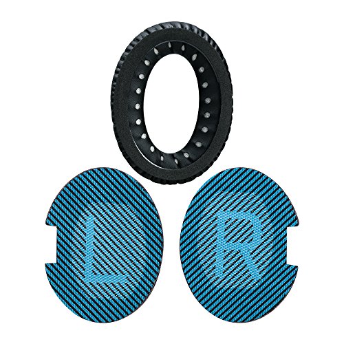 Almohadillas Almohadillas de Repuesto para Auriculares Bose QuietComfort QC25, aurtec cojín con Forma de Memoria y proteínas Piel