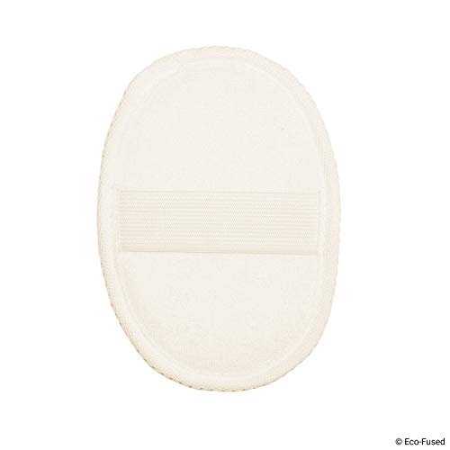 Almohadillas de esponjas (Paquete de 5) - Esponjas Exfoliantes - Material Algodón Suave - Producto esencial para el cuidado de la piel - Para ducha/baño - Textura fibrosa - Perfecto para lavado