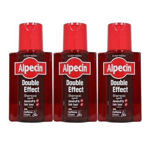 Alpecin Doble Efecto Champú 200ml (Pack de 3)