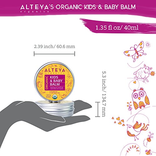 Alteya Bálsamo Orgánico Para Bebé 40 ml - USDA Certificado Orgánico