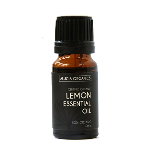 Alucia Organics Aceite Esencial de Limón (Lemon) orgánico certificado 10ml
