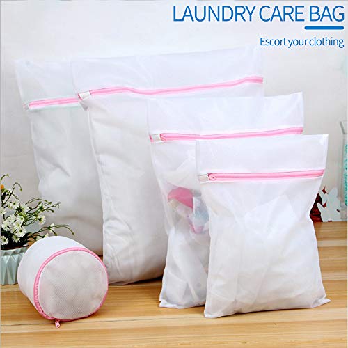 AMAYGA 11PCS Bolsa para Lavadora Bolsa para la Colada con Cremallera Cerrada Bolsa Malla de Lavandería Protección Completa Reutilizable para Blusas Delicadas,Calcetería,Ropa Interior,Sujetador