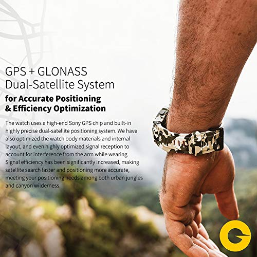 Amazfit T-Rex Reloj Smartwatch Deportivo - 20 Días Batería, 12 Certificados Militares, 50m Agua, 14 Modos Deportivos, Doble Satélite, Pantalla AMOLED (Antihuellas), Bio-Tracker PPG, V.Global (Verde)