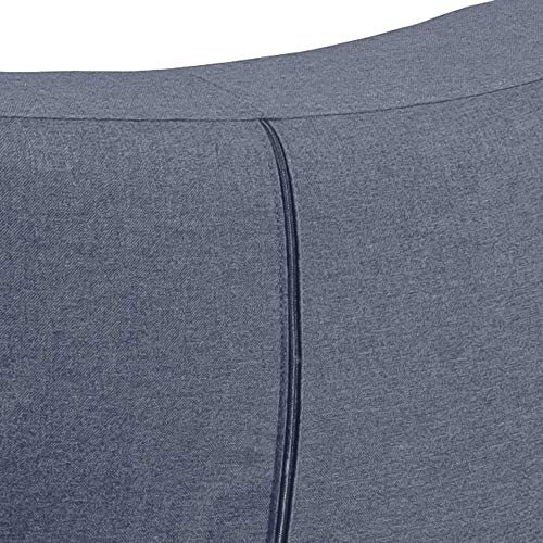 Amazon Brand - Movian Galga - Silla relax, 90 x 105 x 98 cm (largo x ancho x alto), azul oscuro (tapizado Sawana)