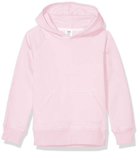 Amazon Essentials Pullover Hoodie Sweatshirt Fashion, Rosado Claro, 4T