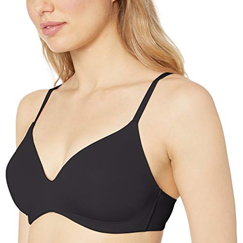 Amazon Essentials Wireless Support Bra Sujetador, Negro (Black), 95C (Talla del fabricante: 36C)