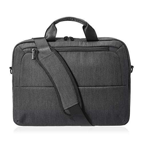 AmazonBasics - Bolsa para ordenador portátil profesional de 39,62 cm, negro